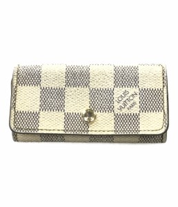 ルイヴィトン 4連キーケース ミュルティクレ4 ダミエアズール N60386 メンズ  Louis Vuitton 中古