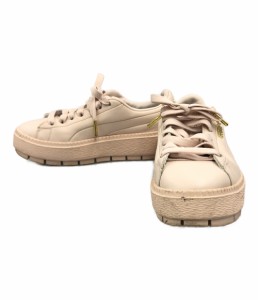 プーマ ローカットスニーカー 厚底 369927-01 レディース SIZE 22.5 (S) PUMA 中古