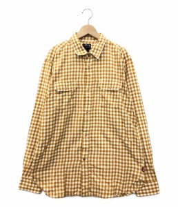 美品 ステューシー ギンガムチェックネルシャツ メンズ SIZE L (L) STUSSY 中古