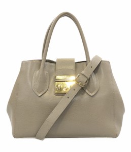 フルラ 2WAY ハンドバッグ ショルダーバッグ 斜め掛け G6867 レディース  FURLA 中古