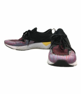 ナイキ ランニングシューズ ODYSSEY REACT 2 FLYKNIT AH1015-005 メンズ SIZE 25 (S) NIKE 中古