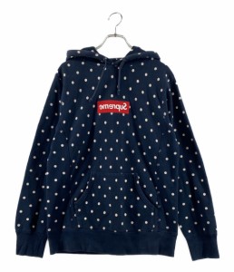 シュプリーム コムデギャルソンシャツ パーカー COMME des GARCONS SHIRT メンズ SIZE M Supreme 中古