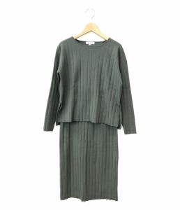 セットアップ 長袖ニット スカート レディース SIZE S (S) Natural Beauty Basic 中古