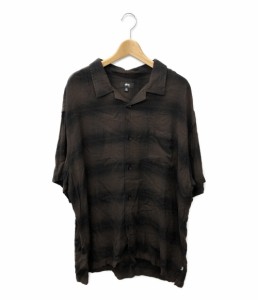 ステューシー 半袖チェックシャツ メンズ SIZE XL (XL以上) STUSSY 中古