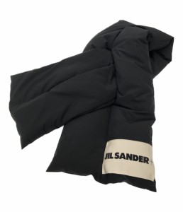 ジルサンダー ダウンマフラー ウォームフィルダウンスカーフ メンズ  Jil sander 中古