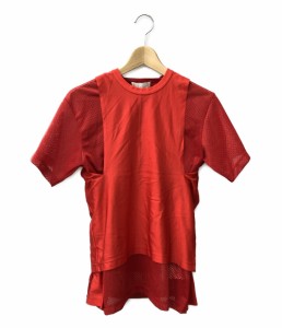 コムデギャルソン 半袖Tシャツ ドッキングメッシュTシャツ レディース SIZE S (S) COMME des GARCONS 中古