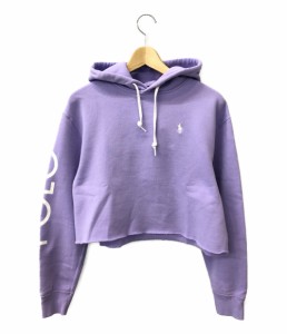 ラルフローレン クロップドカットオフ プルオーバーパーカー レディース SIZE XS (XS以下) RALPH LAUREN 中古