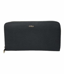 フルラ ラウンドファスナー長財布 レディース FURLA 中古