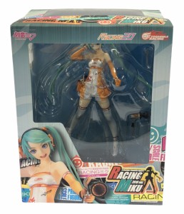 美品 初音ミク VOCALOID レーシングミク 2010Ver 1/8 グッドスマイルカンパニー フィギュア 中古