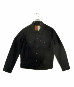 リーバイス デニムジャケット DENIM TRUCKER JACKET-POLISHED BLACK メンズ SIZE S LEVI’S 中古