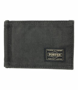 ポーター 二つ折り財布 マネークリップ メンズ PORTER 中古