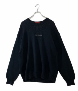 シュプリーム 長袖ニット コットン Fuck Everybody Sweter メンズ SIZE L Supreme 中古