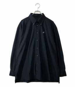 モノクローム 長袖シャツ ブラック メンズ SIZE L MONOCHROME 中古