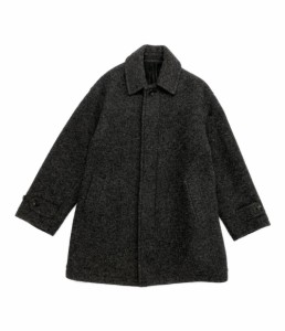 スティーブンアラン ステンカラーコート KNIT FLEC HALF BALMACAAN COAT メンズ SIZE L steven alan 中古