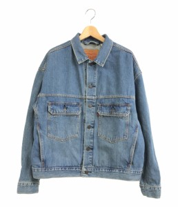 リーバイス デニムジャケット ジージャン ユーズド加工 メンズ SIZE M (M) LEVI’S 中古