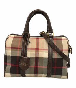 マッキントッシュ 2way ハンドバッグ ショルダーバッグ 斜め掛け チェック柄 レディース  MACKINTOSH 中古