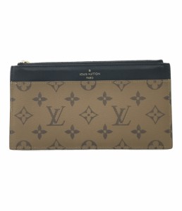 ルイヴィトン 長財布 スリムパース モノグラムリバース M80390 レディース Louis Vuitton 中古