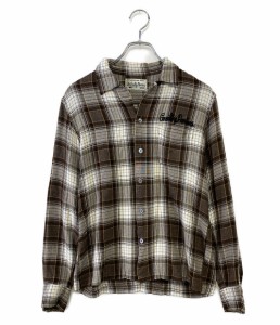 ワコマリア 長袖シャツ ネルシャツ メンズ SIZE M WACKO MARIA 中古