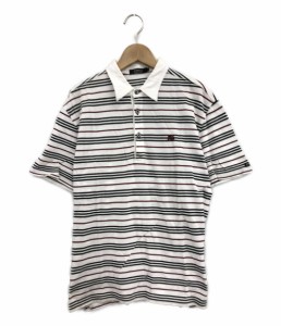 バーバリーブラックレーベル 半袖ポロシャツ BMV03-901-01 レディース SIZE 3 (L) BURBERRY BLACK LABEL 中古