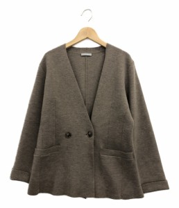 美品 セオリー ノーカラージャケット レディース SIZE 38 (M) theory 中古