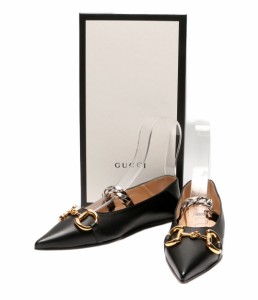 グッチ パンプス ホースビット 621161 レディース SIZE 36 GUCCI 中古