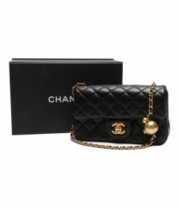 美品 シャネル マトラッセ ミニフラップバッグ ラムスキン GL4EKE92 レディース CHANEL 中古