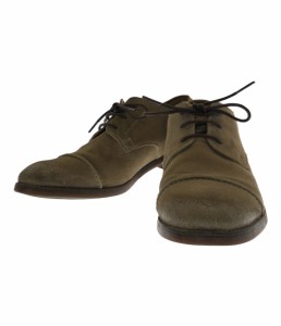 クラークス ドレスシューズ ビジネスシューズ ストレートチップ スエード 16501 メンズ SIZE UK 7.5G (S) Clarks 中古