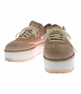 オニツカタイガー ローカットスニーカー 厚底 ×GCDSコラボ 1182A112 レディース SIZE 23 (M) Onitsuka Tiger 中古