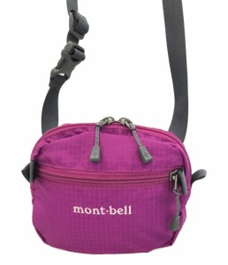 美品 モンベル ミニショルダーバッグ 斜め掛け ユニセックス  mont-bell 中古