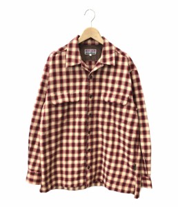 ナイジェルケーボン 長袖シャツ ネルシャツ チェック柄 メンズ SIZE 2 (M) NIGEL CABOURN 中古