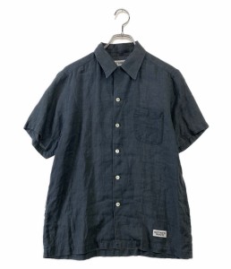 ワコマリア 半袖シャツ guilty parties リネンシャツ メンズ SIZE M WACKO MARIA 中古