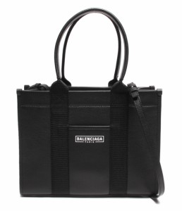 美品 バレンシアガ 2WAYレザートートバッグ HARDWARE 671402 レディース  Balenciaga 中古