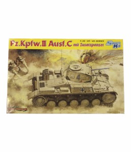 WW.II ドイツ軍 II号戦車C型増加装甲型 1/35 DRAGON　 プラモデル 中古