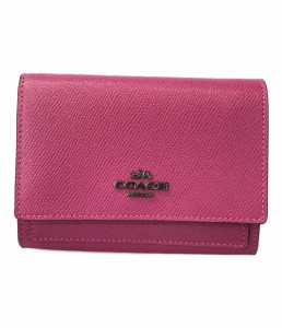 美品 コーチ 二つ折り財布 78390 レディース COACH 中古