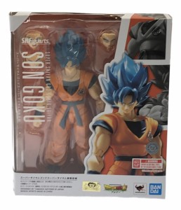 美品 ドラゴンボール超 ブロリー スーパーサイヤ人ゴッドスーパーサイヤ人孫悟空 超 S.H.Figuarts バンダイ  フィギュア 中古