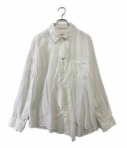 サルバム 長袖シャツ  DOUBLE ONE-PIECE COLLAR SHIRT 23SS メンズ SIZE S SULVAM 中古