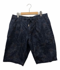 ボタニカル柄ショートデニムパンツ レディース SIZE 50 (XL以上) GERMANO 中古