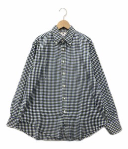 エトロ 長袖ギンガムチェックシャツ メンズ (XL以上) ETRO 中古