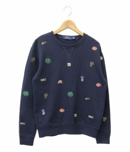 ラルフローレン スウェット 裏起毛 ワッペン メンズ SIZE M (M) RALPH LAUREN 中古