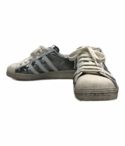 プラダ ローカットスニーカー ×adidas スーパースター 2EG321 レディース SIZE 24 (L) PRADA 中古