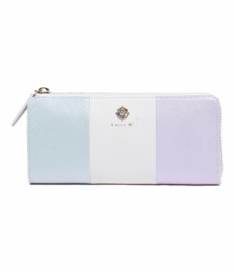 美品 長財布 L字ファスナー レディース Luria 4℃ 中古