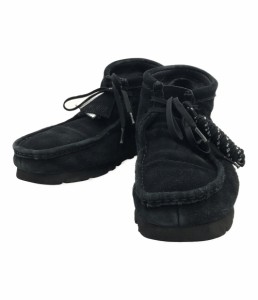 クラークス ワラビーブーツ デザートブーツ ショートブーツ スエード GORE-TEX 21621 メンズ SIZE UK 91/2G (L) Clarks 中古