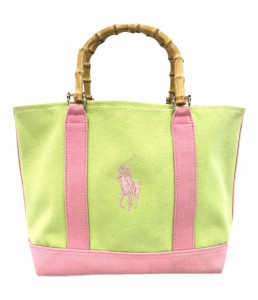 ラルフローレン キャンバスハンドバッグ レディース  RALPH LAUREN 中古