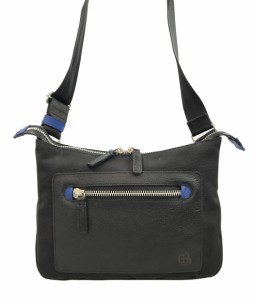 ランバンオンブルー ナイロンショルダーバッグ 斜め掛け ユニセックス  LANVIN en Bleu 中古