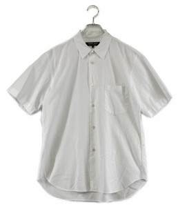 コムデギャルソンオムドゥ 半袖シャツ ホワイト DZ-B517 メンズ SIZE M COMME des GARCONS HOMME DEUX 中古