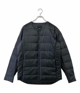 デサントオルテライン ダウンジャケット ノーカラー メンズ SIZE L DESCENTE ALLTERRAIN 中古