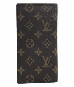 ルイヴィトン 札入れ 長財布 ポルトバルールカルトクレディ モノグラム M61823 メンズ Louis Vuitton 中古