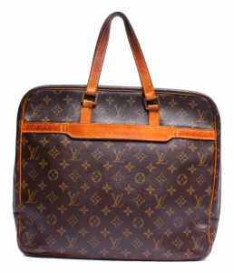 訳あり ルイヴィトン ビジネスバッグ ブリーフケース ポルトドキュマン モノグラム M53343 メンズ  Louis Vuitton 中古