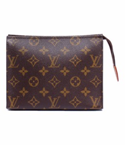 ルイヴィトン 化粧ポーチ ポシェット トワレット19 モノグラム M47544 レディース  Louis Vuitton 中古