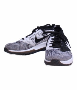 ナイキ ローカットスニーカー ゴルフシューズ Flyknit Racer G 909769-001 レディース SIZE 23.5 (M) NIKE 中古